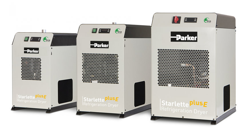 Innovation og omtanke for miljøet: Parker introducerer nye serier af køletørrere med lav GWP-værdi til effektiv fjernelse af vanddamp fra trykluft